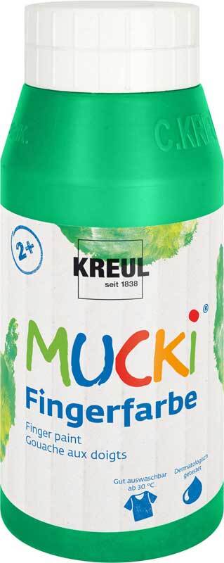 Vingerverf MUCKI - 750 ml, groen