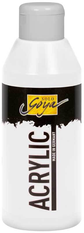 Acrylverf Acrylic Solo Goya - 250 ml, wit