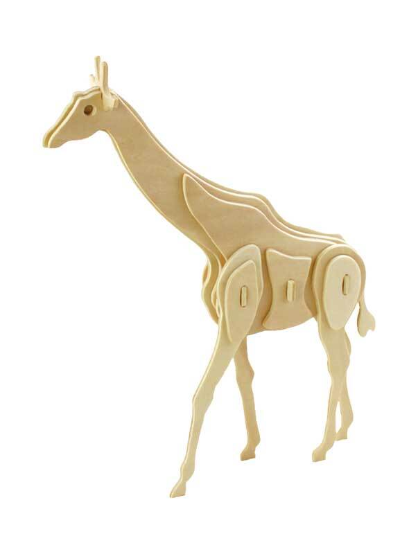 Houten bouwset - giraf, x 4,2 x 25 cm online kopen | Aduis