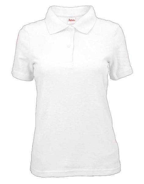 Poloshirt dames - wit, online kopen |