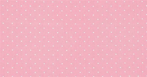 moeilijk tevreden te krijgen Reis optie Katoenen stof - patroon, stippen roze/wit online kopen | Aduis
