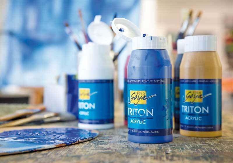 Triton Acrylic univ. verf - 750 ml, marineblauw online | Aduis