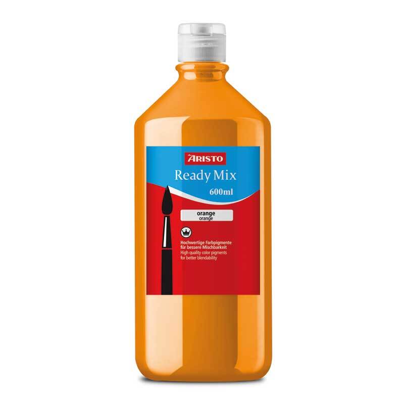 Plakkaatverf Aristo Ready Mix - 600 ml, oranje