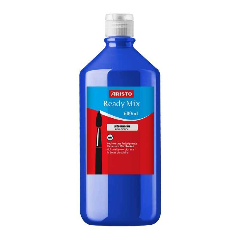 Plakkaatverf Aristo Ready Mix 600 ml, ultramarijn