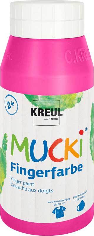 Vingerverf MUCKI - 750 ml, roze