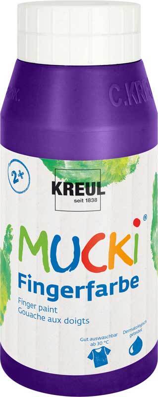 Vingerverf MUCKI - 750 ml, paars