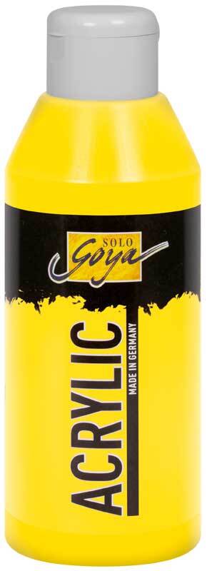 Acrylverf Acrylic Solo Goya - 250 ml, echtgeel